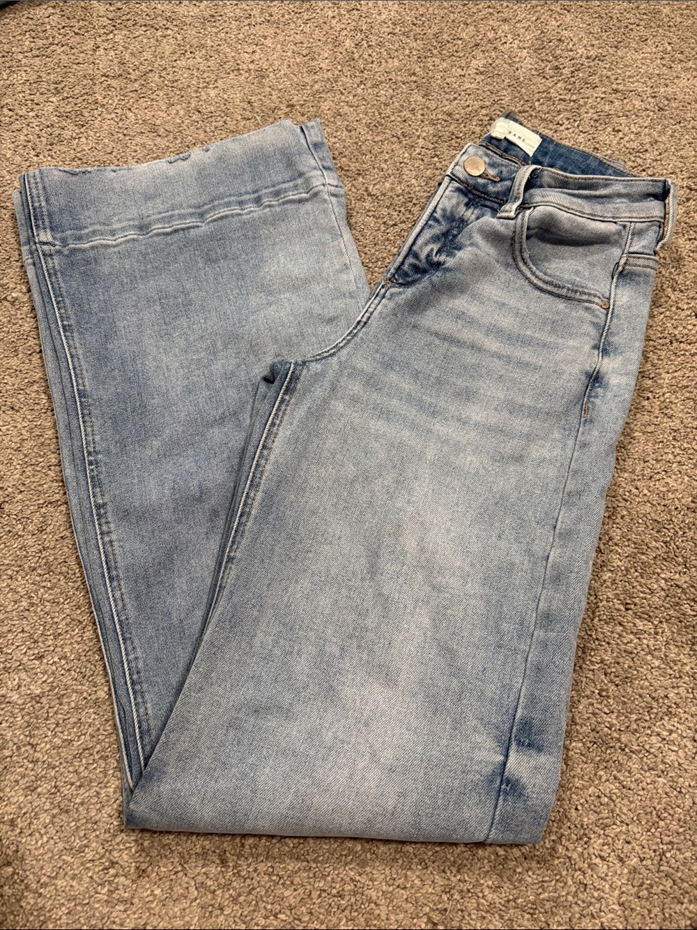 Risen Wide Leg Trouser Jeans